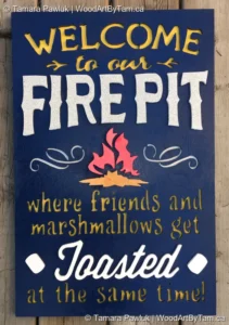 Firepit Welcome