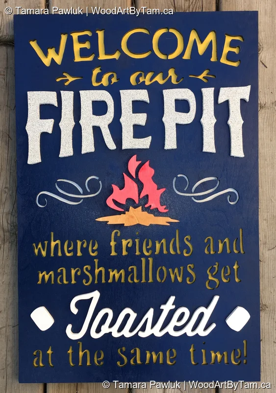 Firepit Welcome