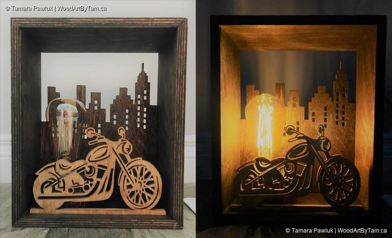Motorcycle Light Box