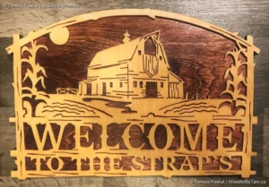 Farm Welcome Plaque