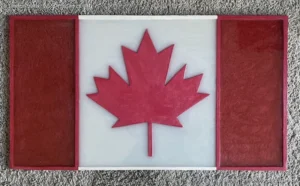 Resin Canada Flag