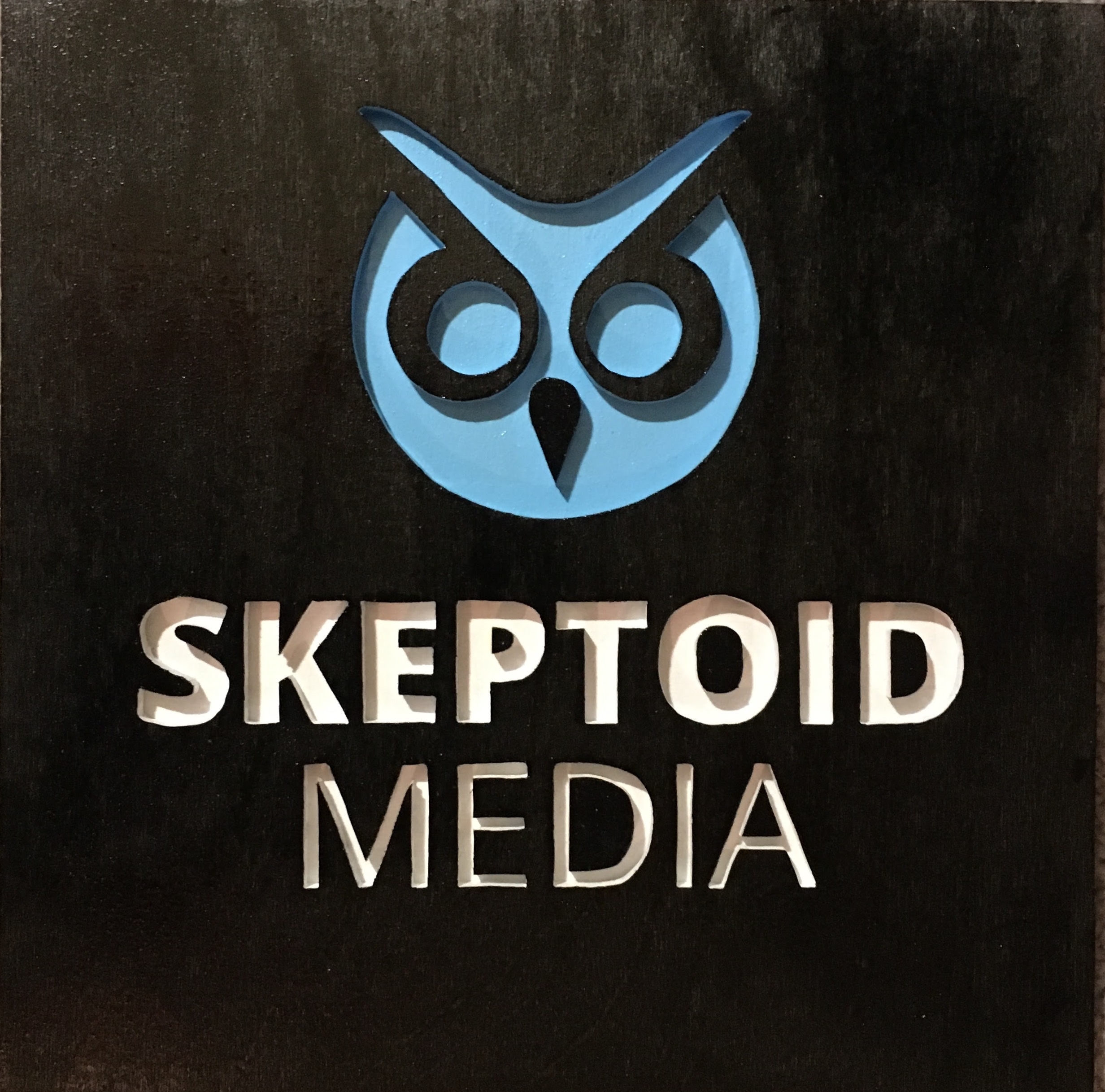 Skeptoid Logo - Fretwork