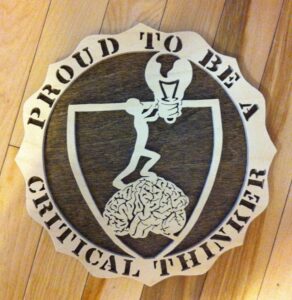 Proud to be a Critical Thinker