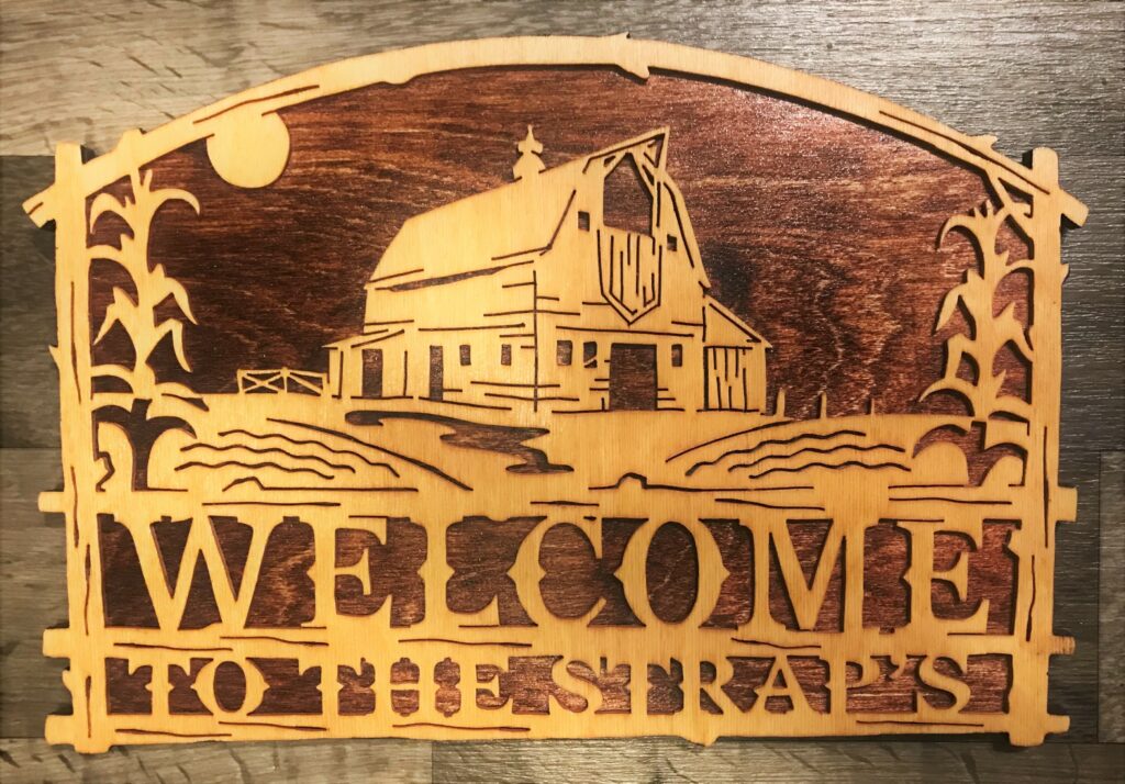 Farm Welcome Plaque