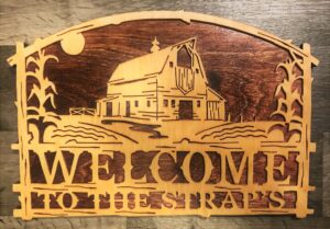 Farm Welcome Plaque