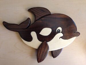 Intarsia Orca