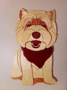 Intarsia Westie