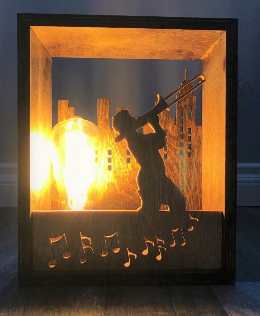 Trombone Light Box