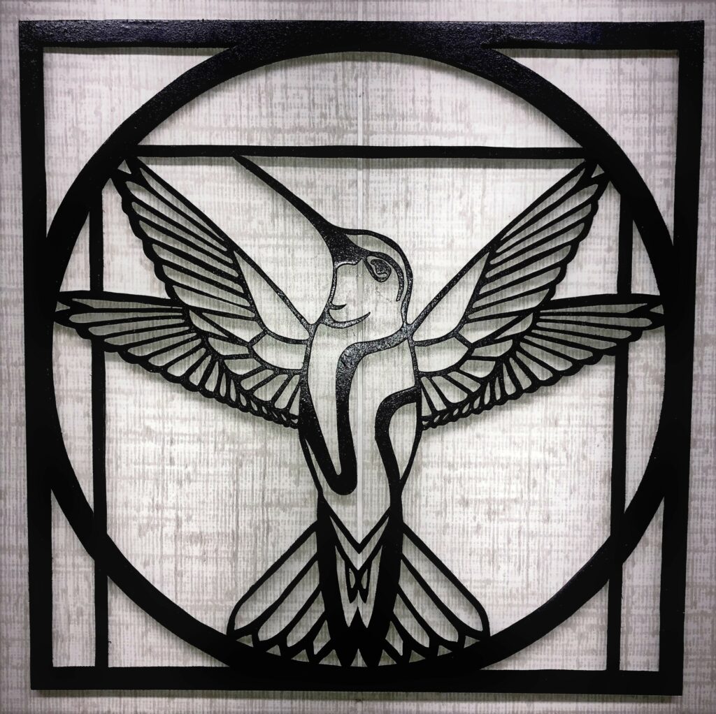 Vitruvian Hummingbird