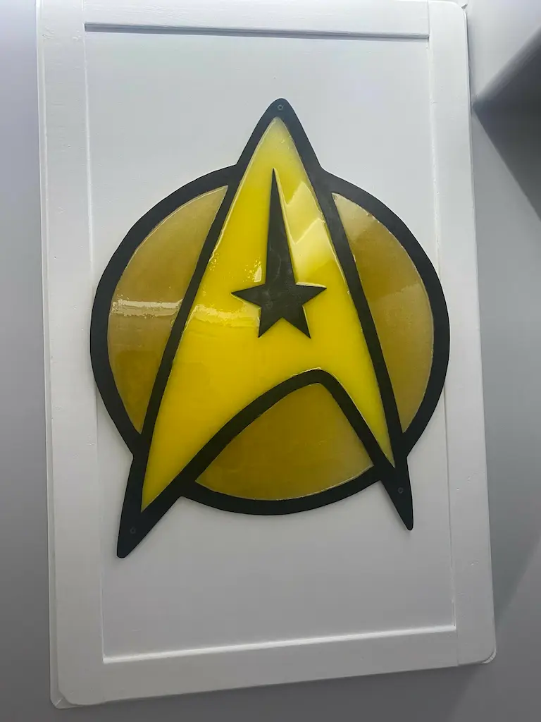 Resin Star Trek Insignia